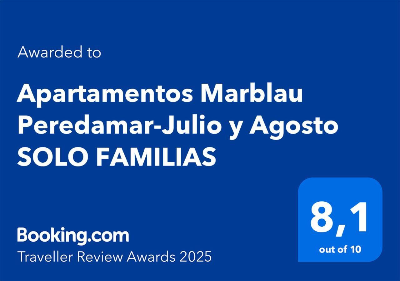 Apartamentos Marblau Peredamar-Julio y Agosto SOLO FAMILIAS Gandía Exterior foto